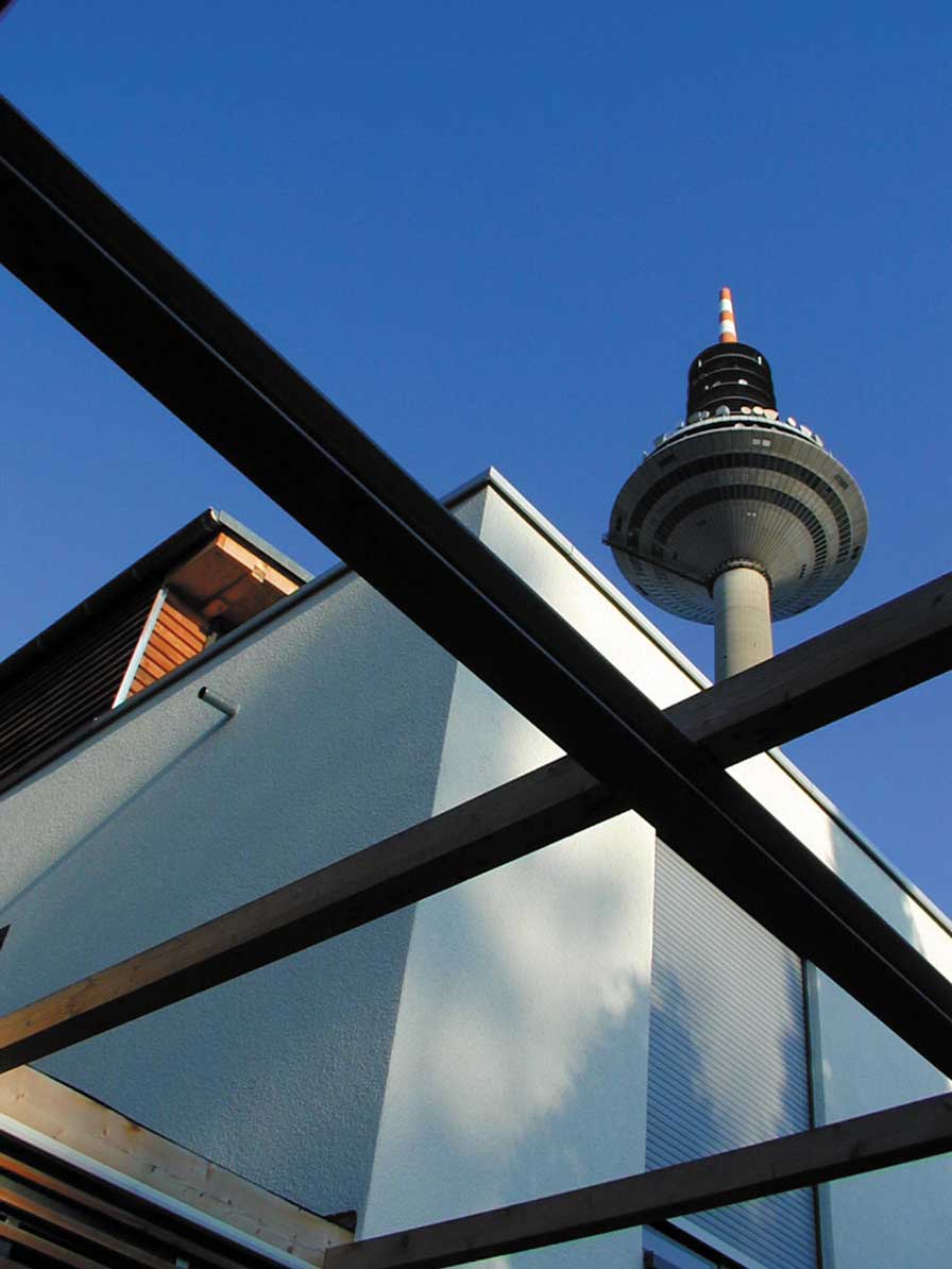 Blick aus dem Einfamilienhaus in Ginnheim Blick aus dem Einfamilienhaus in Ginnheim